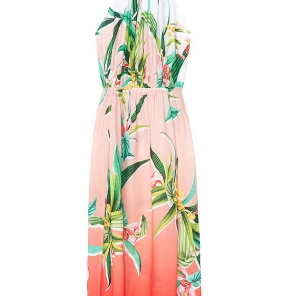 Trina Turk Costa de Prata Resort Dress Cover Up Size M- L - Picture 5 of 7